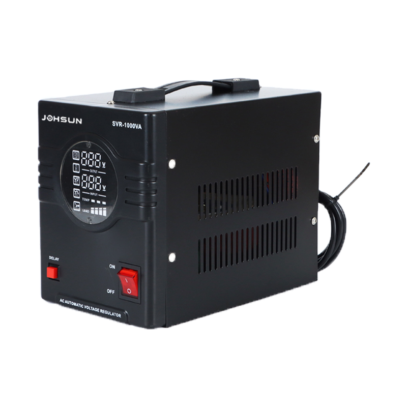 0.5KVA–10KVA Digital Automatic Voltage Stabilizer Single Phase Relay Type Plastic Housing CVR Series