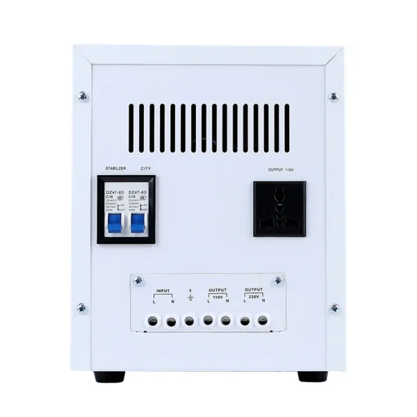 Single Phase Servo Motor Type Automatic Voltage Stabilizer TND Series 3