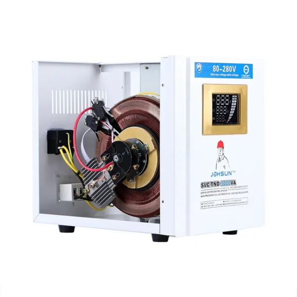 Single Phase Servo Motor Type Automatic Voltage Stabilizer TND Series 7