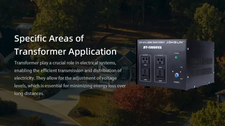 Specific Areas of Transformer Application