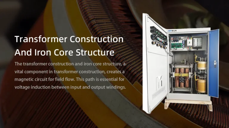 The transformer construction and iron core structure, a vital c