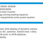 12V 220V Wall Mount Pure Sine Wave Batterie Inverter (4)
