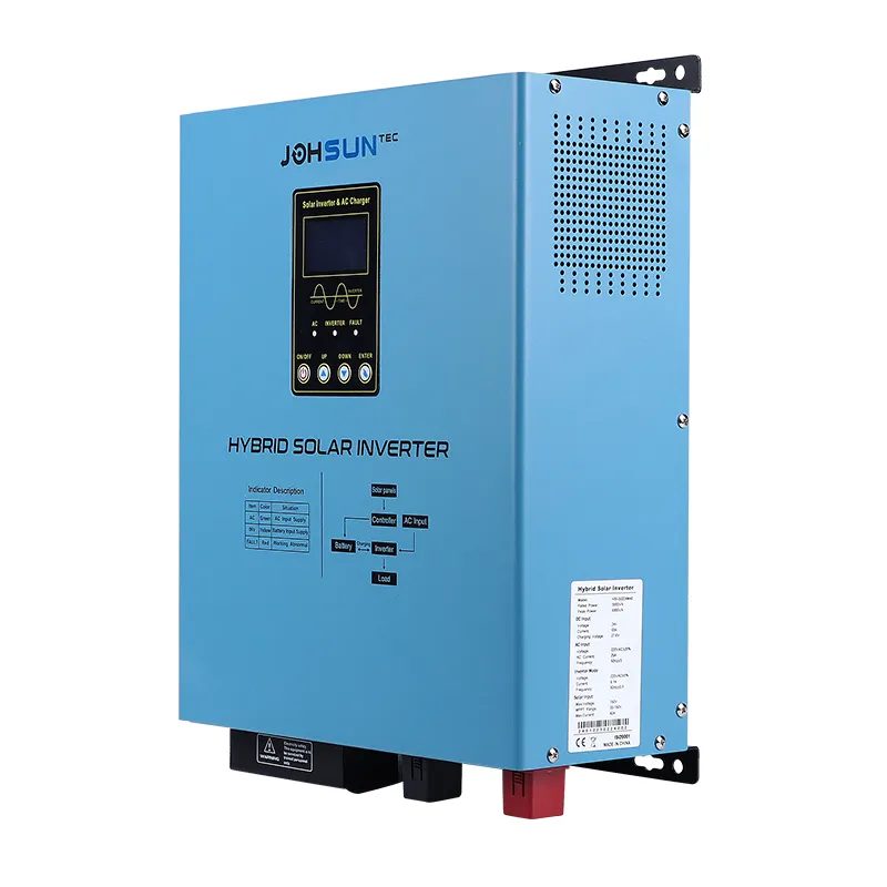 off Grid Low Frequency Pure Sine Wave Hybrid Solar Inverter with MPPT Solar Charge Controller (5)