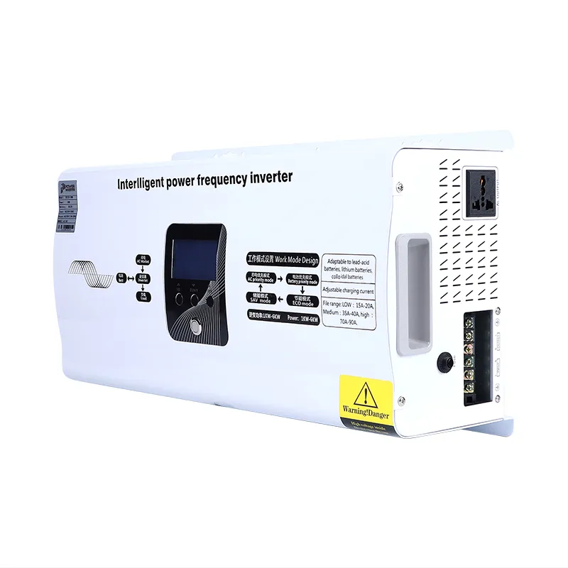 12K 3kVA Pure Sine Wave Power Frequency Wall Mounted Solar Inverter with LCD Display (1)