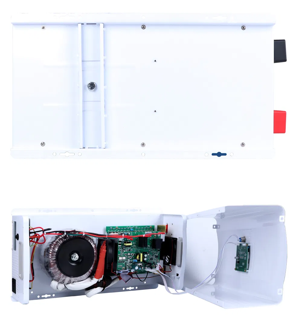 12K 3kVA Pure Sine Wave Power Frequency Wall Mounted Solar Inverter with LCD Display (10)