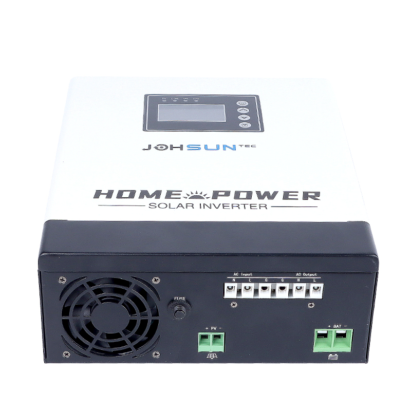12V 1kVA Hybrid Power Frequency Pure Sine Wave Solar Inverter LCD Display with PWM 40A Controller (3)