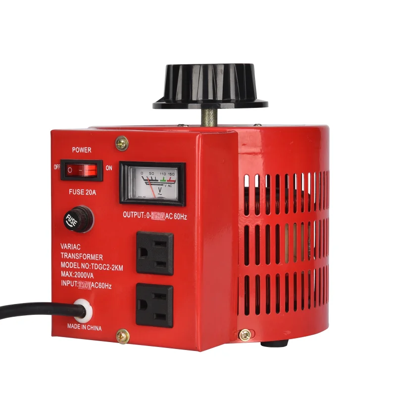 TDGC2J Series 0.5KVA to 5KVA pointer table