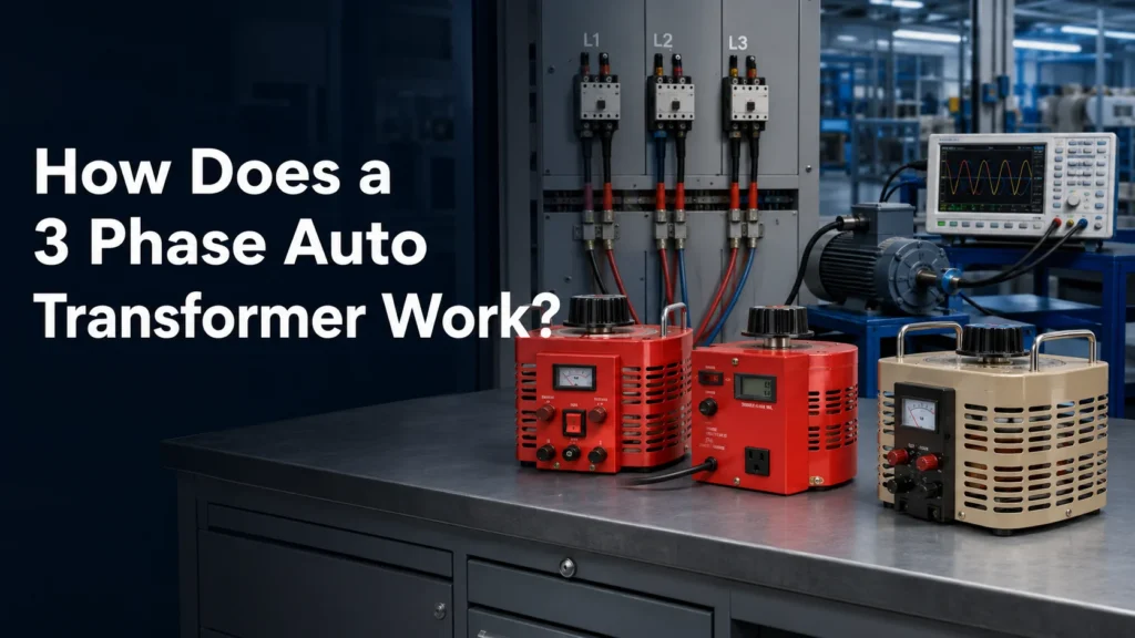How Does a 3 Phase Auto Transformer Work