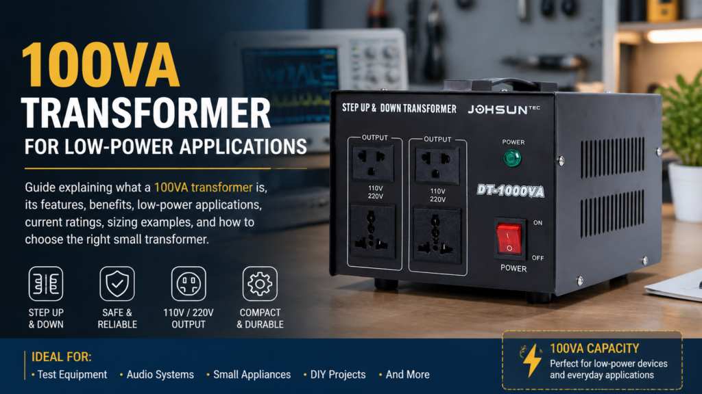 100VA transformer for low-power applications featured image