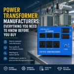Power Transformer Manufacturers Everything You Need to Know Before You Buy