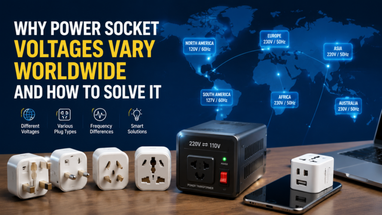 Why Power Socket Voltages Vary Worldwide and How to Solve It