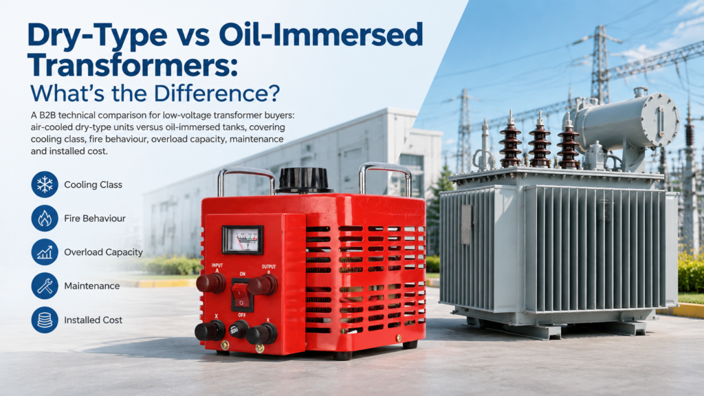 Dry-type vs oil-immersed transformers comparison